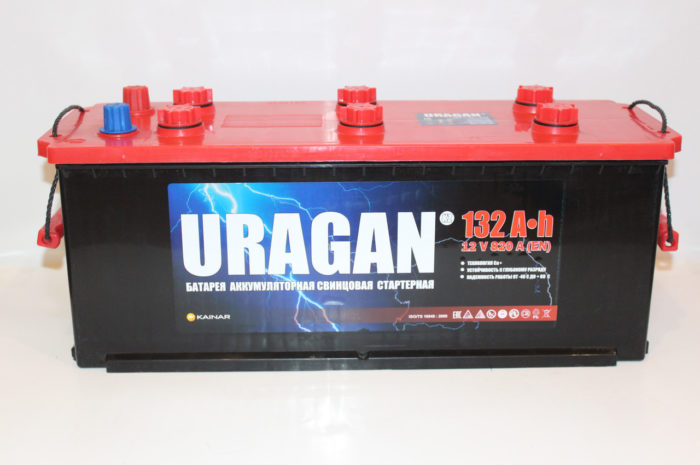 Аккумуляторная батарея URAGAN 132 Ah ОП